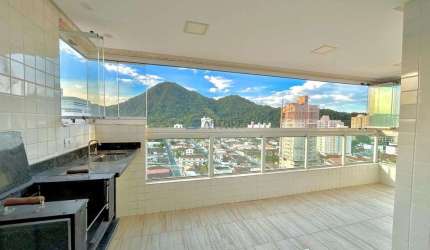 Apartamento à venda em Praia Grande com 2 dorms sendo 1 suíte e 2 vagas e lazer