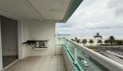 Apartamento à venda em Praia Grande  com 2 dormitórios - Vista Mar