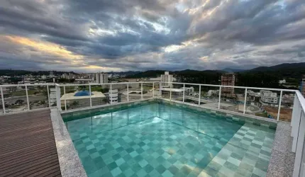 Apartamento com 1 dormitório para alugar, 55 m² por R$ 3.072,66/mês - Santa Terezinha - Brusque/SC
