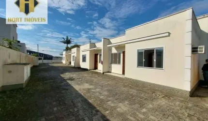 Casa com 2 dormitórios para alugar, 70 m² por R$ 2.315,01/mês - XV de Novembro - Tijucas/SC
