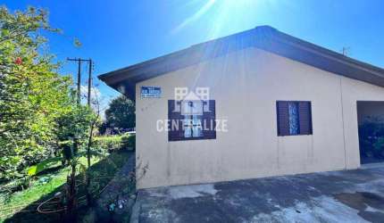 Casa com 2 dormitórios à venda, Uvaranas, PONTA GROSSA - PR