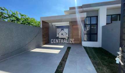 Casa com 3 dormitórios à venda, Uvaranas, PONTA GROSSA - PR