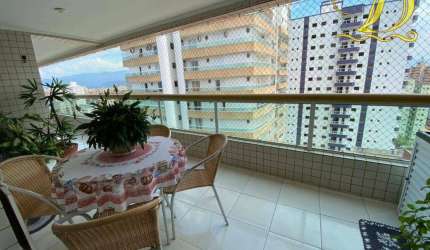 Apartamento com 3 dormitórios à venda, 117 m² por R$ 788.000,00 - Tupi - Praia Grande/SP