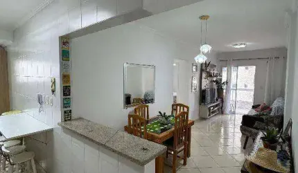 Apto. de 2 dorm(s), sendo 1 suíte, 1 vaga, Caiçara, Praia Grande
