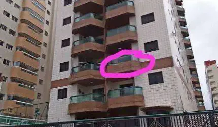 Apartamento à venda, 86 m² por R$ 385.000,00 - Aviação - Praia Grande/SP
