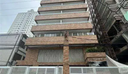 Apto de 2 dorm(s), sendo 1 suíte, 71,69 útil, novo pronto para morar, varanda gourmet no Caiçara em Praia Grande SP