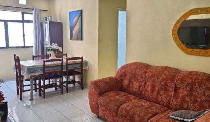 Apto de 1 dormitório com 53 m², 1 vaga, Aviação em Praia Grande SP.