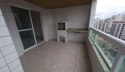 Apto de 2 dorm(s), sendo 1 suíte, na Guilhermina em Praia Grande SP. Entrada de R$ 230.000,00