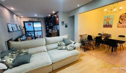 Apartamento com 2 dormitórios à venda, 98 m² por R$ 655.000,00 - Canto do Forte - Praia Grande/SP