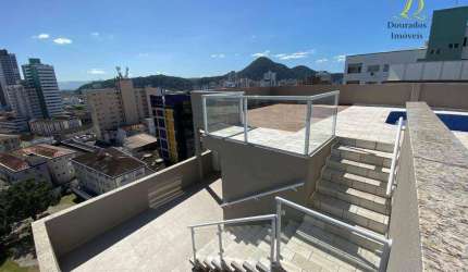 Cobertura com 4 dormitórios à venda, 420 m² por R$ 1.270.000,00 - Boqueirão - Praia Grande/SP