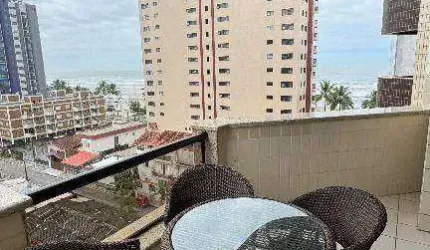 Apartamento com 2 dormitórios à venda, 92 m² por R$ 465.000,00 - Caiçara - Praia Grande/SP