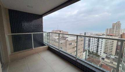 Apto 2 dorm(s), sendo 2 suítes, Novo, 2 vagas na Aviação em Praia Grande SP. Financia Direto