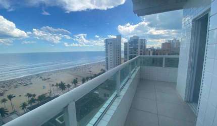 Apto novo  3 dorm(s), com vista mar, Oportinunidade 600 mil - Aviação - Praia Grande/SP