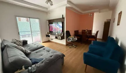 Apartamento com 2 dormitórios à venda, 82 m² por R$ 550.000,00 - Canto do Forte - Praia Grande/SP