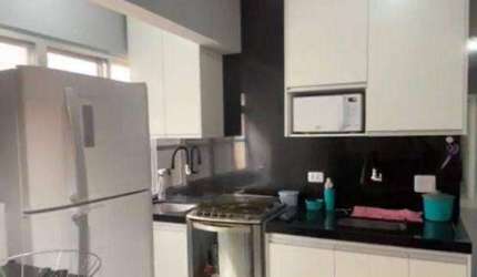 Apartamento com 2 dormitórios à venda, 54 m² por R$ 375.000 - Canto do Forte - Praia Grande/SP