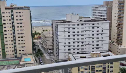 Apartamento com 1 dormitório à venda, 51 m² por R$ 370.000,00 - Aviação - Praia Grande/SP