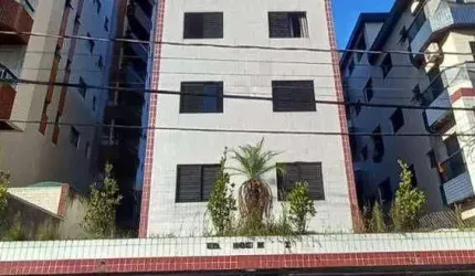 Apto de 2 dormitórios, sendo 1 suíte, 1 vaga  na Guilhermina em Praia Grande/SP.