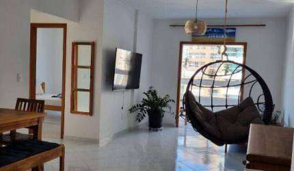 Apto de  2 dormitório, 1 suíte, varanda gourmet, 90 m² Aviação em Praia Grande SP.