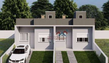 Casa com 2 dormitórios à venda, 62 m² por R$ 350.000,00 - Igara - Canoas/RS