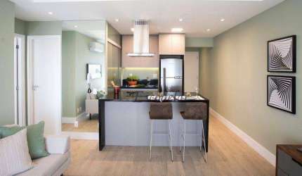 Apartamento com 1 dormitório à venda, 64 m² por R$ 1.190.000,00 - Brooklin Paulista - São Paulo/SP