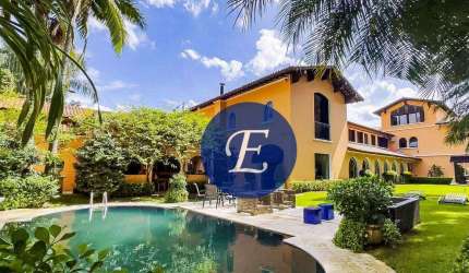 Casa para comprar com 5 quartos(5 suítes), quadra tênis, 1.599 m²  - Jardim Guedala SP