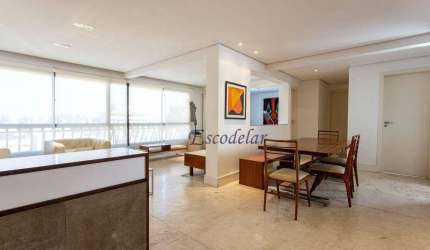 Apartamento com 2 dormitórios para alugar, 120 m² por R$ 13.921,91/mês - Jardim Paulista - São Paulo/SP