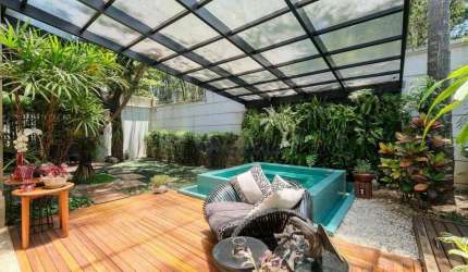 Casa em condomínio fechado com 5 dormitórios à venda, 584 m² por R$ 24.500.000 - Jardim Luzitânia - São Paulo/SP