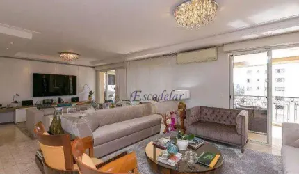 Apartamento com 4 dormitórios à venda, 252 m² por R$ 4.300.000,00 - Campo Belo - São Paulo/SP
