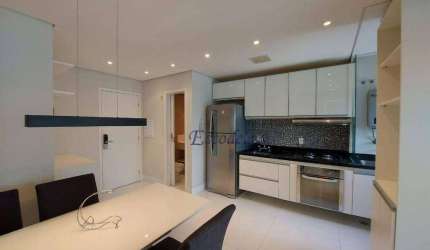 Apartamento com 1 dormitório para alugar, 54 m² por R$ 12.032,90/mês - Itaim Bibi - São Paulo/SP