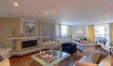 Apartamento com 4 quartos sendo 4 suítes 5 banheiros 4 vagas à venda, 354 m² por R$ 6.500.000 - Jardim América - São Paulo/SP