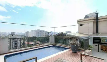 Cobertura com 3 dormitórios à venda, 233 m² por R$ 2.899.000,00 - Santo Amaro - São Paulo/SP