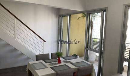 Apartamento Duplex a Venda no Brooklin, 81m2-2 quartos e 1 suíte –andar alto.