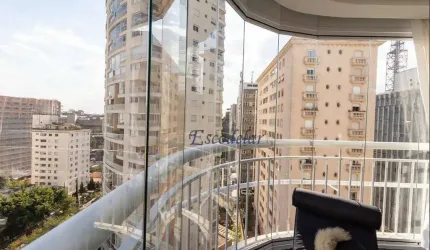 Apartamento com 1 dormitório para alugar, 95 m² por R$ 22.510,07 - Cerqueira César - São Paulo/SP