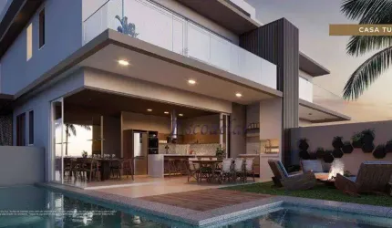 Casa com 4 dormitórios à venda, 410 m² por R$ 5.500.000,00 - Riviera de São Lourenço - Bertioga/SP