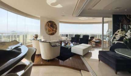 Apartamento com 3 quartos (3 suítes), 6 vagas, contemporâneo, 297m² - Anália Franco, São Paulo SP