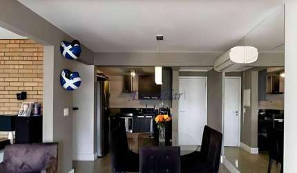 Apartamento com 1 dormitório à venda, 90 m² por R$ 1.200.000,00 - Vila Nova Conceição - São Paulo/SP