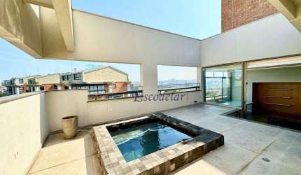 Cobertura com 3 dormitórios à venda, 223 m² por R$ 4.500.000,00 - Morumbi - São Paulo/SP