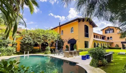 Casa para alugar com 5 quartos(5 suítes), quadra de tênis, 8 vagas, 1.599m² - Jardim Guedala SP
