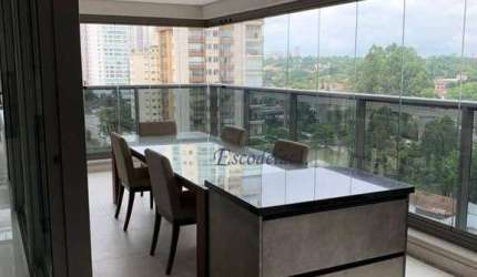 Apartamento com 4 dormitórios à venda, 192 m² por R$ 3.590.000,00 - Campo Belo - São Paulo/SP