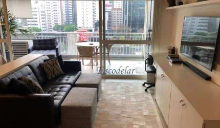 Apartamento com 1 dormitório à venda, 65 m² por R$ 1.320.000,00 - Itaim Bibi - São Paulo/SP