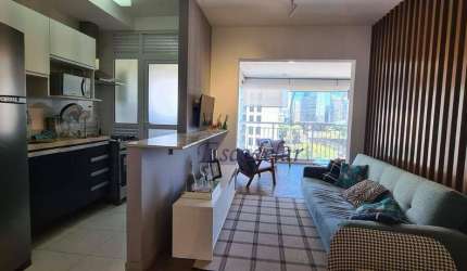Apartamento com 1 dormitório para alugar, 54 m² por R$ 10.000,00/mês - Vila Olímpia - São Paulo/SP