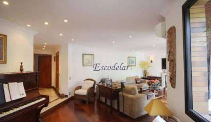 Apartamento com 4 dormitórios 3 suítes 3 vagas  Moema Pássaros SP
