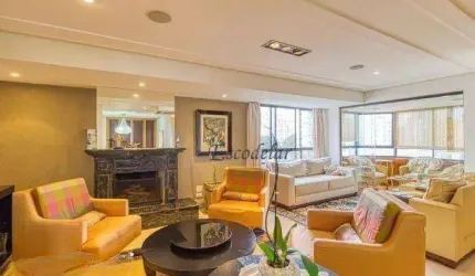 Apartamento com 4 dormitórios para alugar, 202 m² por R$ 20.250,00/mês - Moema - São Paulo/SP