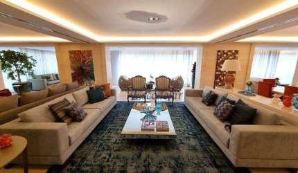 Apartamento com 4 dormitórios para alugar, 375 m² por R$ 67.700,00/mês - Campo Belo - São Paulo/SP