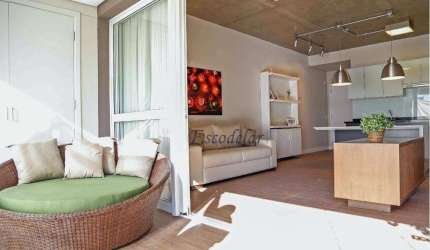 Apartamento com 1 dormitório para alugar, 65 m² por R$ 8.655,00/mês - Itaim Bibi - São Paulo/SP