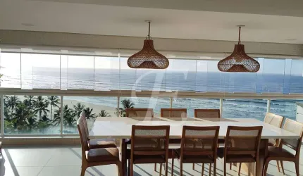 Alugo apartamento cobertura de 5 quartos, 5 banheiros, 3 vagas no Riviera São Lourenço  modulo 3.