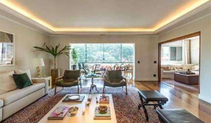 Apartamento Reformado com  3 suítes/ 4 vagas à venda, 305 m²  - Moema Pássaros  - São Paulo/SP