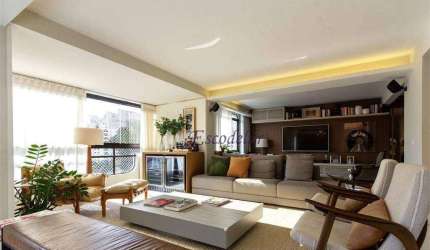 Apartamento com 4 dormitórios à venda, 196 m² por R$ 3.990.000,00 - Moema - São Paulo/SP