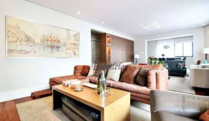 Apartamento para alugar, 212 m² por R$ 22.950,01/mês - Moema Índios - São Paulo/SP