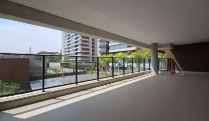 Apartamento para comprar com 4 suítes, 4 vagas, varanda, lazer, 230m² - Jardim Guedala, São Paulo SP